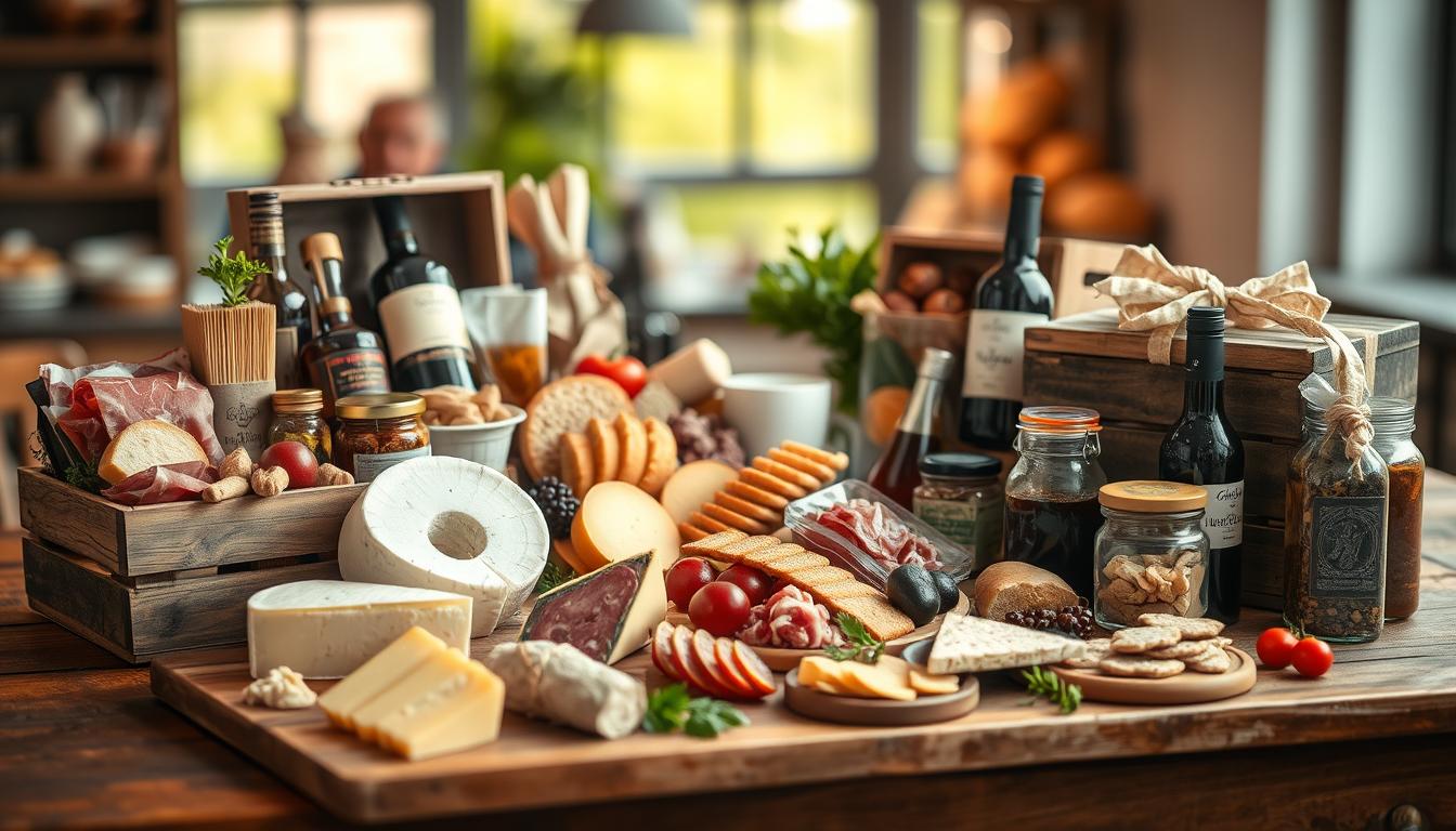 Feinkostgeschenksets mit ausgewählten Spezialitäten