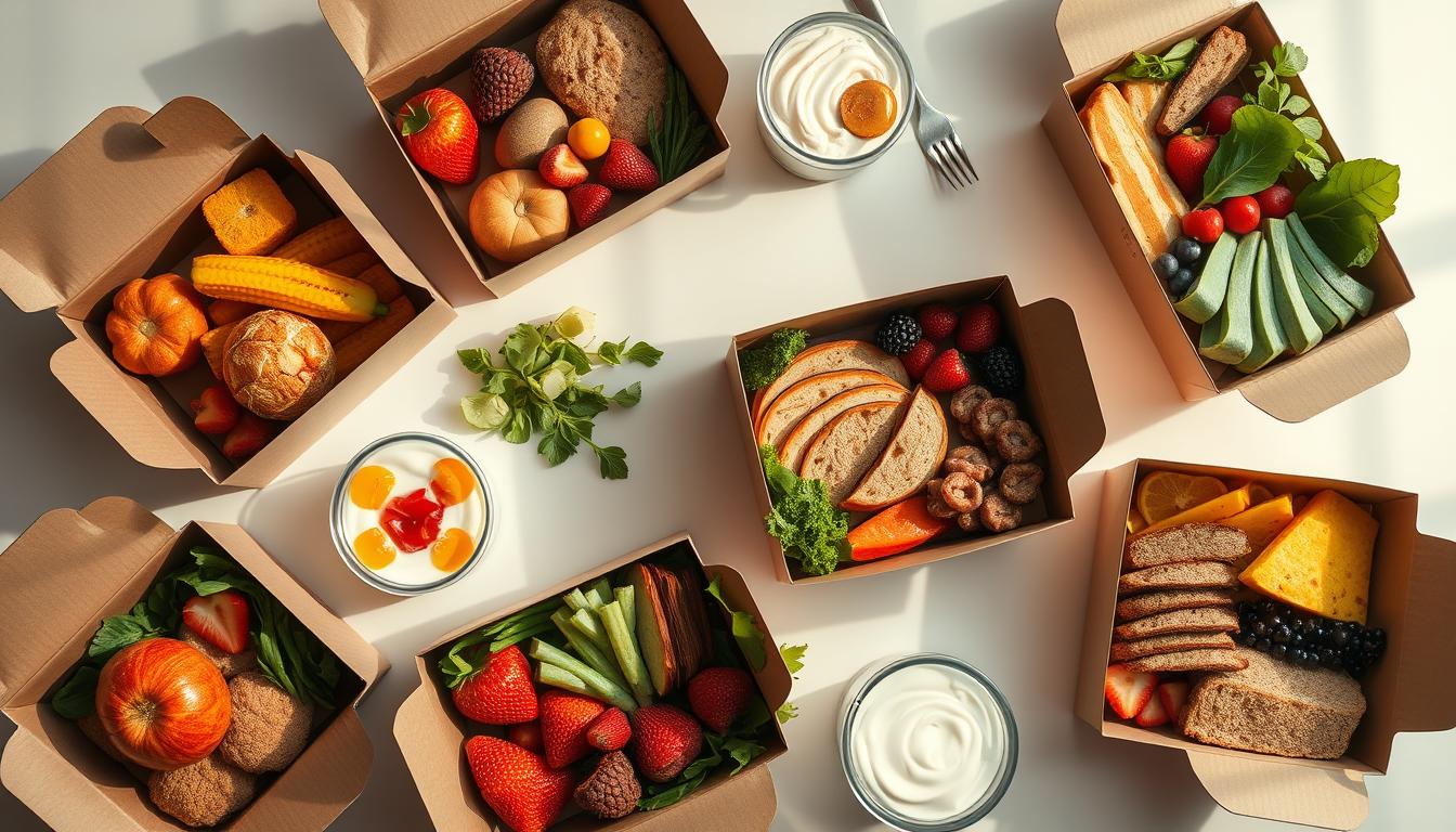Frühstücksboxen mit hochwertigen Zutaten