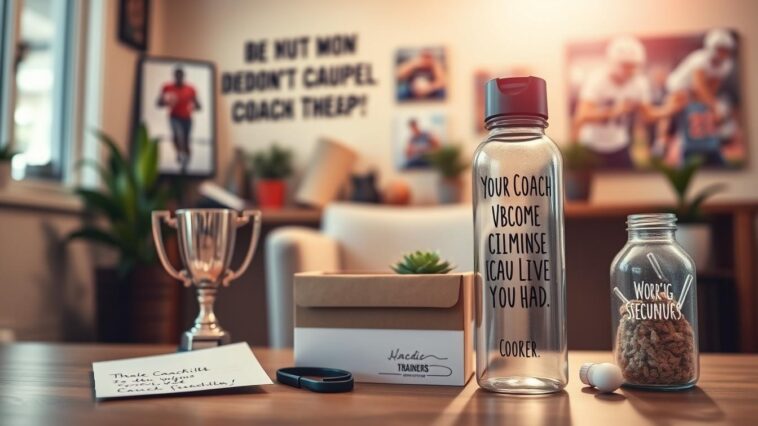 Geschenke für Trainer oder Coaches: Ideen mit Bezug zum Engagement