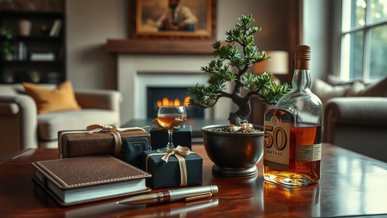 Geschenke zum 50. Geburtstag: hochwertige Präsente