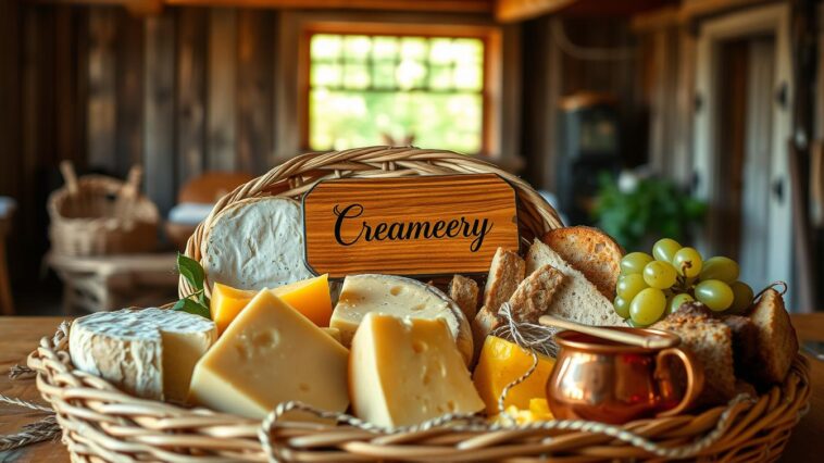 Käsegeschenke aus traditioneller Hofkäserei