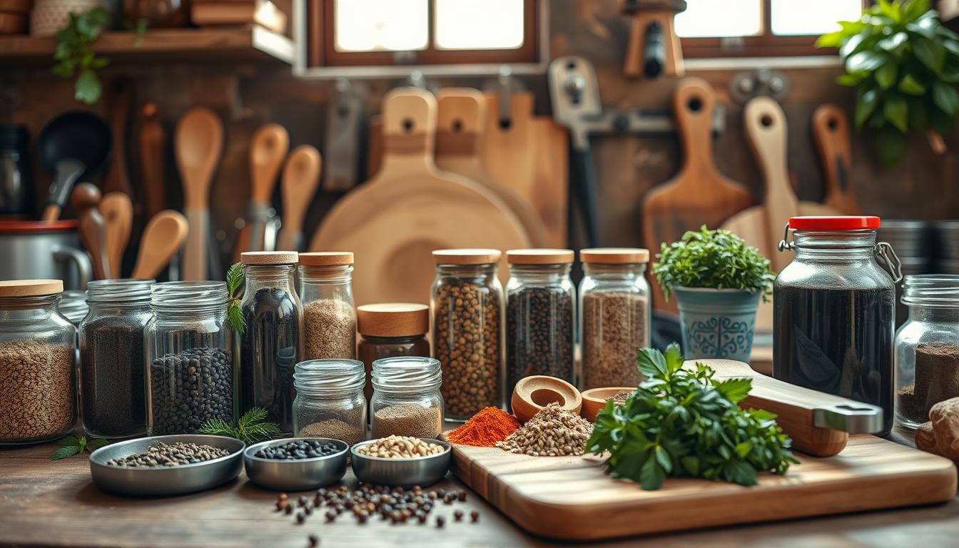 Koch- und Gewürzsets für authentische Küche