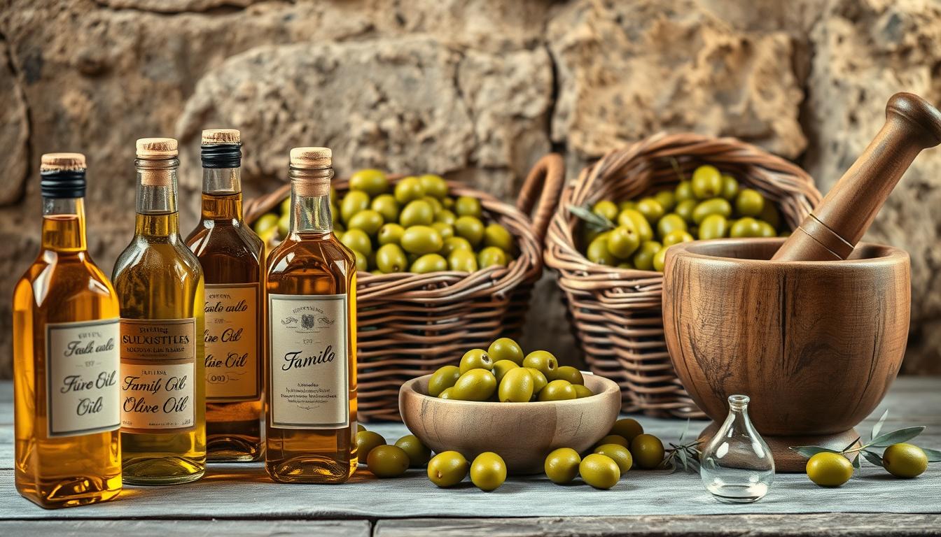 Olivenöl-Geschenke aus traditioneller Pressung