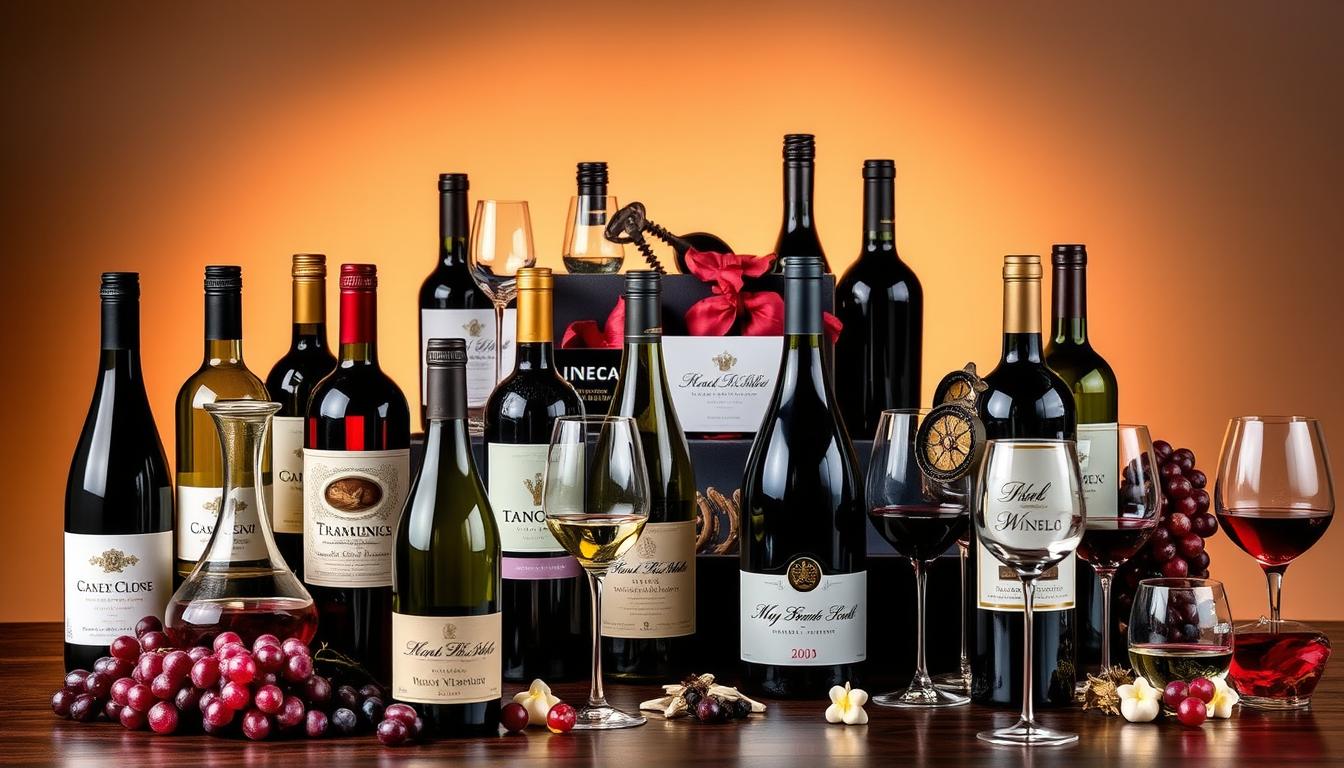 Weinpräsente mit ausgewählten Rebsorten und besonderem Charakter